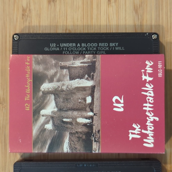 U2 greatest hits in 4 vintage cassette tapes - Picture 4 of 5
